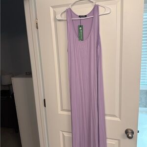 Women’s Sleeveless Maxi Dress in Lavender by Unknown Brand
